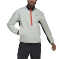 adidas Fleecepullover Terrex Utilitas Hike Half-Zip linengrün Herren